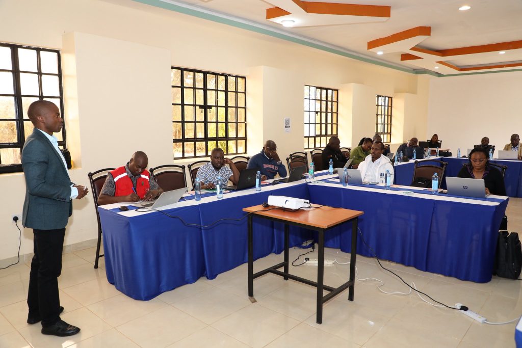 Trainers guide workshop attendees through the application of advanced forecasting techniques, empowering local and national teams for early action