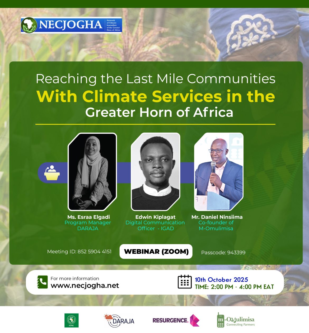necjogha Climate Conversation Series